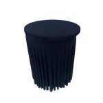 Crna suknjica za barski sto fi80cm