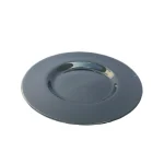 Stakleni tanjir crni 28cm