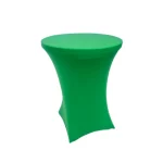 Zelena streč navlaka za barski sto fi80cm